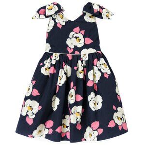 Janie and Jack Bow Floral Dress